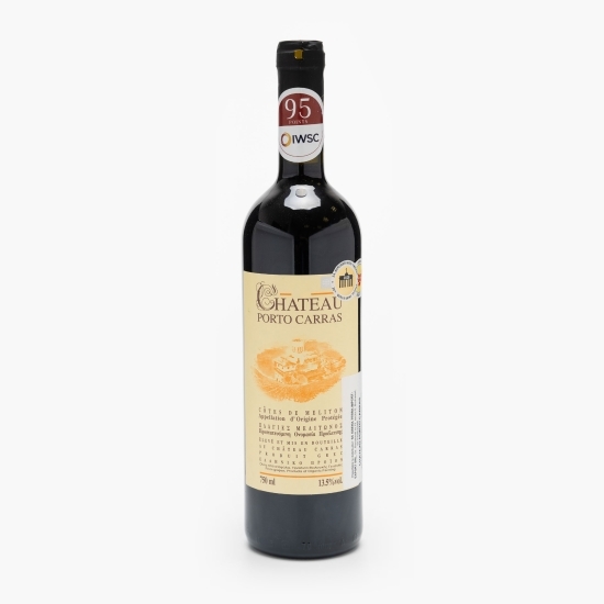 Vin eco roșu sec Cabernet Sauvignon, Cabernet Franc, Limnio & Merlot, 13.5%, 0.75l