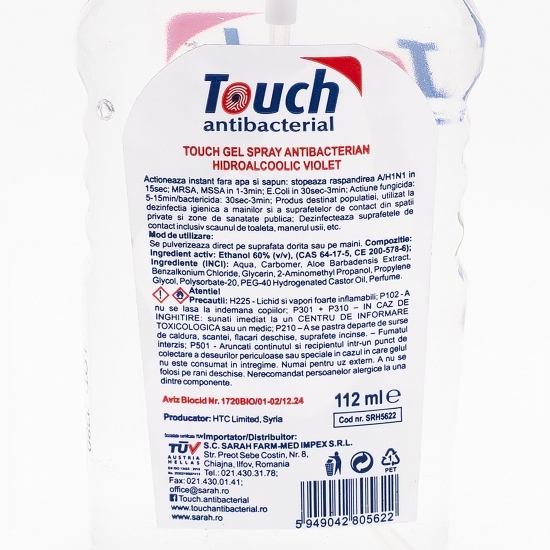 Spray antibacterian Violet 112ml