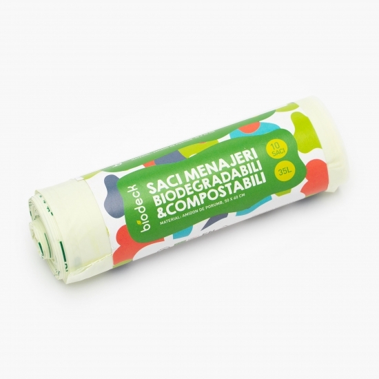 Saci menajeri ecologici 35l 10 buc
