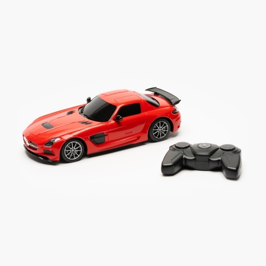 Mașină cu telecomandă Mercedes-Benz SLS AMG roșu 3+ ani