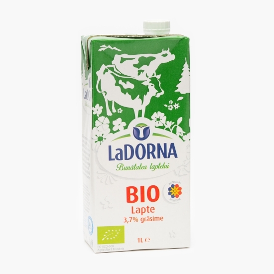 Lapte eco UHT 3.7% grăsime 1l