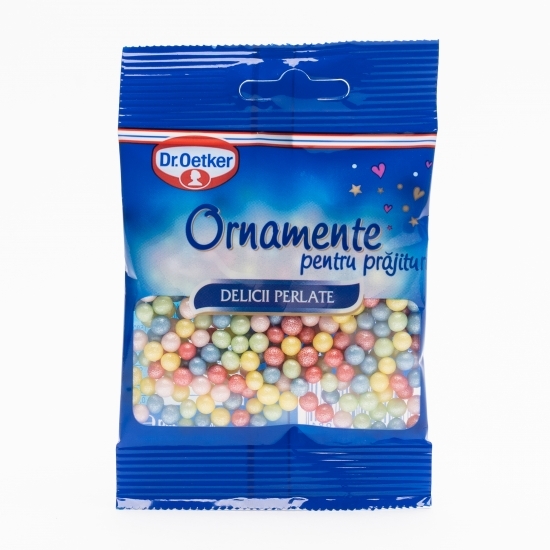 Ornamente pentru prăjituri delicii perlate 30g