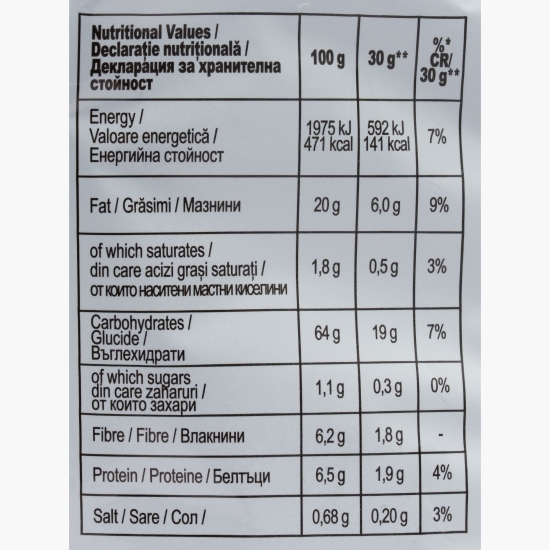 Tortilla chips cu sare 90g