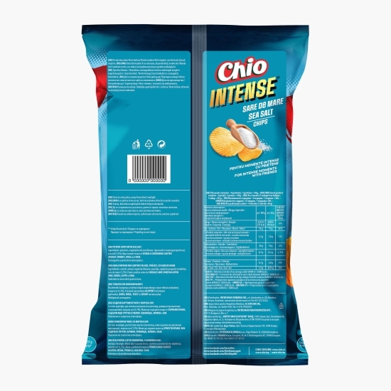 Chipsuri cu sare de mare, Intense 130g