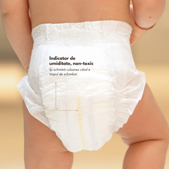 Scutece cu arici din bambus mărimea 5, 13-18kg, 26 buc