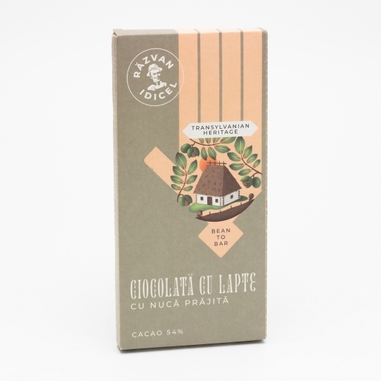 Ciocolată cu lapte cu nucă prăjită 80g