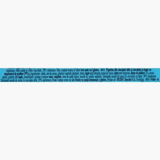 Iepuri ciocolată albă și ciocolată cu cremă praline (2x20g)
