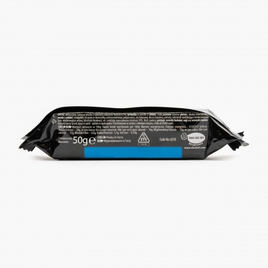 Napolitană cu ciocolată neagră 50g
