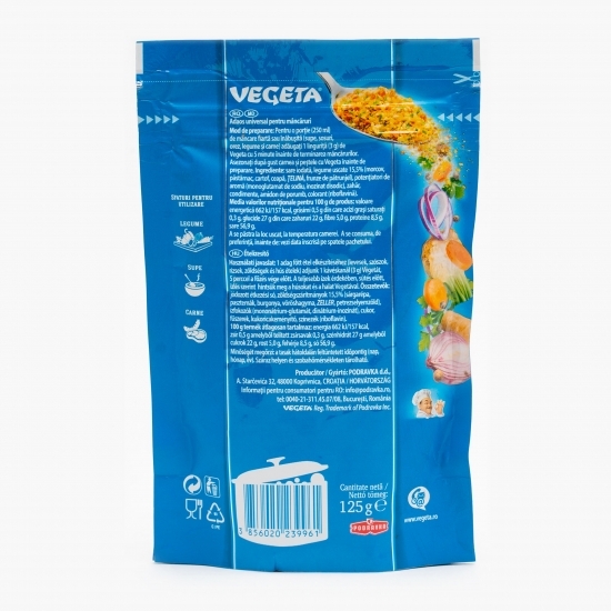 Bază pentru mâncăruri cu gust de legume 125g