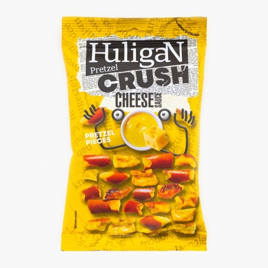 Bucăți de covrigei cu aromă de sos de brânză 65g