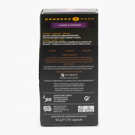Lungo 8 Intenso 10 băuturi, 52g, capsule cafea