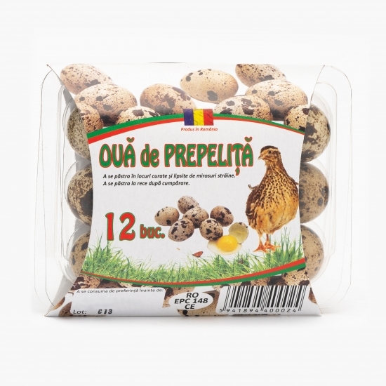 Ouă de prepeliță 12 buc