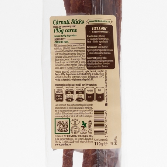 Cârnați sticks 170g