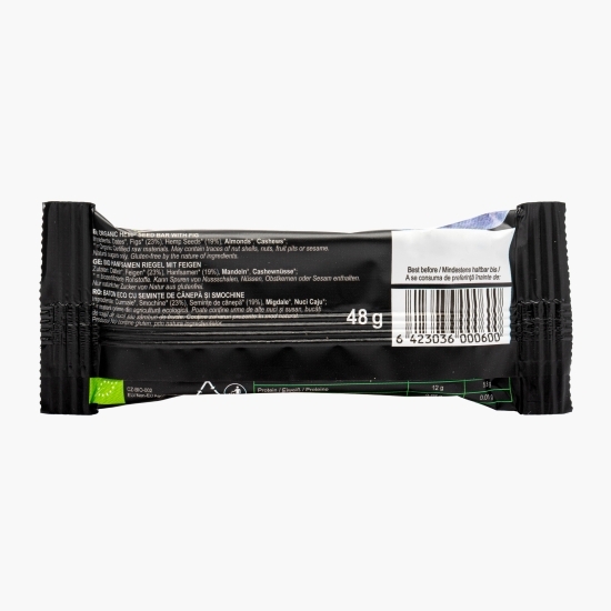 Baton eco din semințe de cânepă cu smochine Hemp Up 48g