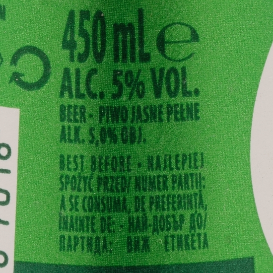 Bere blondă sticlă 0.45l 