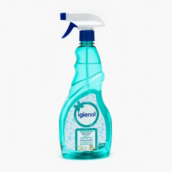 Dezinfectant spray pentru suprafețe mici Eucalipt 0.75l