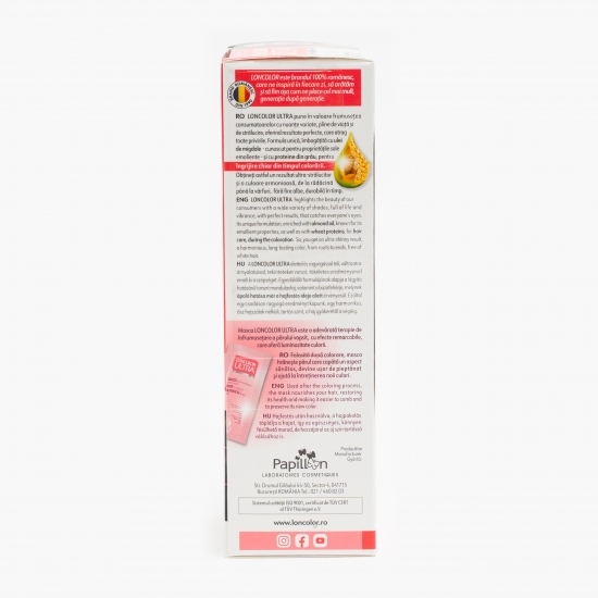 Vopsea permanentă pentru păr Ultra 4.11 Ciocolată 100ml