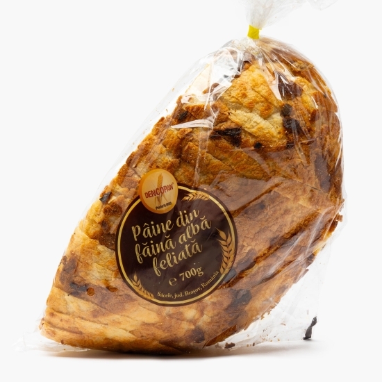 Pâine din făină albă și cartofi feliată 700g