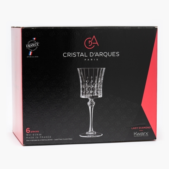 Set pahare pentru vin alb Lady Diamond, 6 buc x 190ml