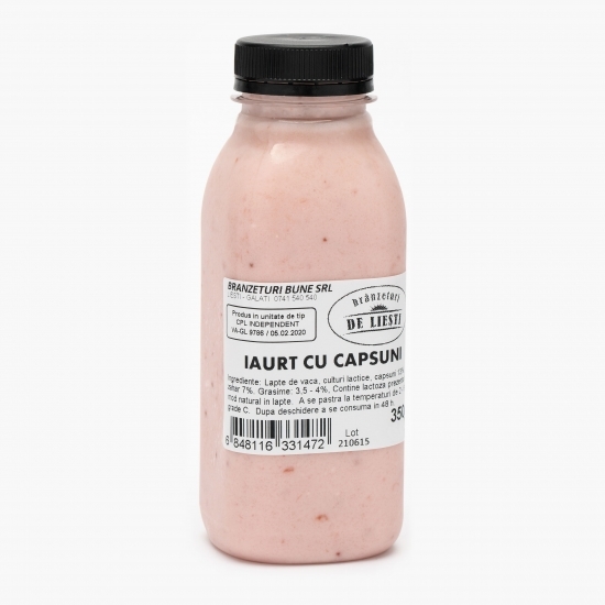 Iaurt cu căpșuni 350g