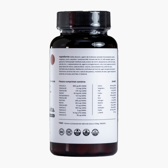 MULTI25 Complex (13 Vitamine & 12 Minerale), 60 tablete