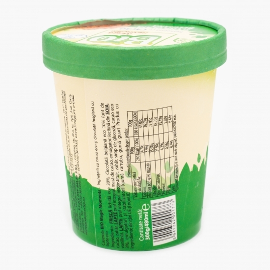 Înghețată eco cu ciocolată belgiană 480ml