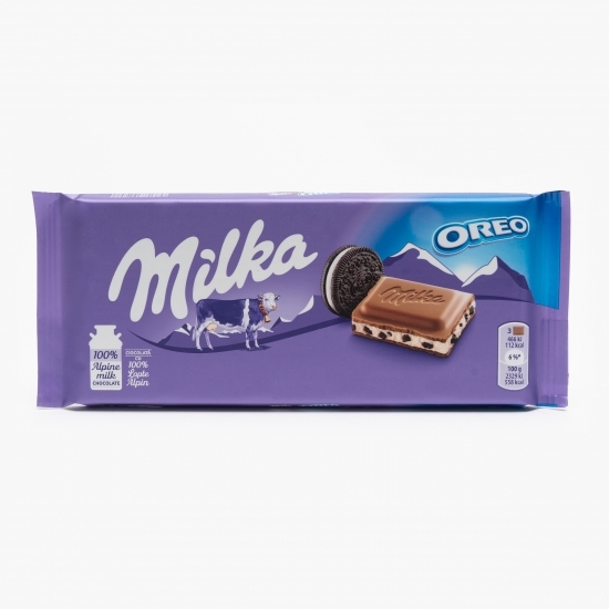 Ciocolată cu lapte umplută cu cremă și biscuiți 100g