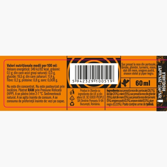 Raw Shot All In 60ml