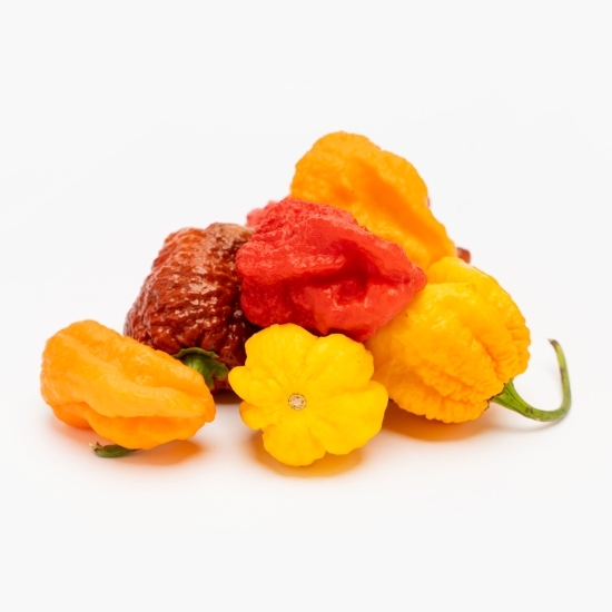 Ardei iute super hot mix, România 85g, 800.000-2.000.000 SHU