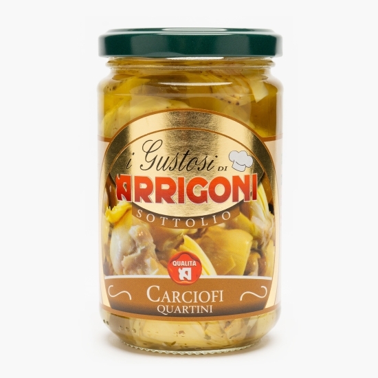 Anghinare sferturi în ulei 280g