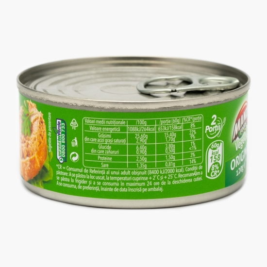 Pastă vegetală tartinabilă 120g