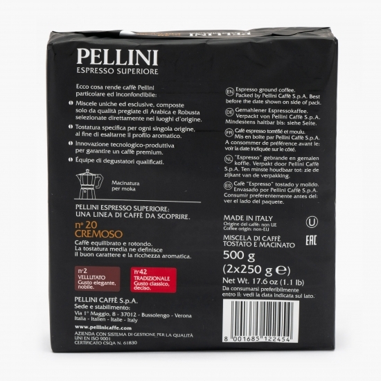 Cafea n°20 Cremoso 2x250g