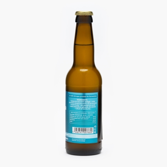 Kombucha băutură probiotică energizantă cu mentă 330ml