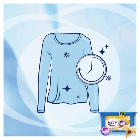 Detergent de rufe capsule All in One Gold Orchid Color, 15 spălări
