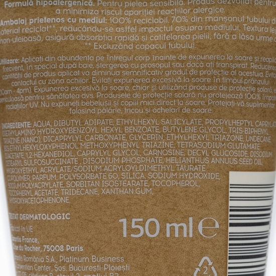 Loțiune pentru protecție solară hidratantă, eco, SPF 30, 150ml