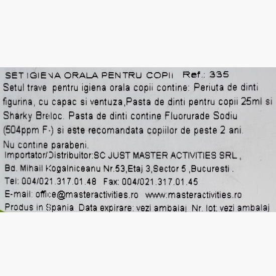 Set igienă orală pentru copii