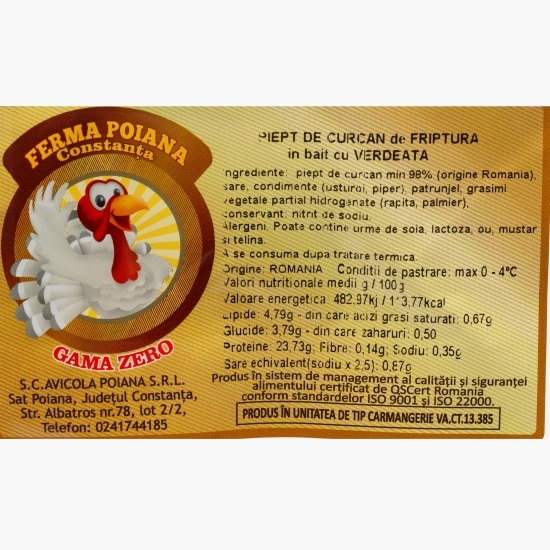 Piept de curcan în baiț asiatic 400g