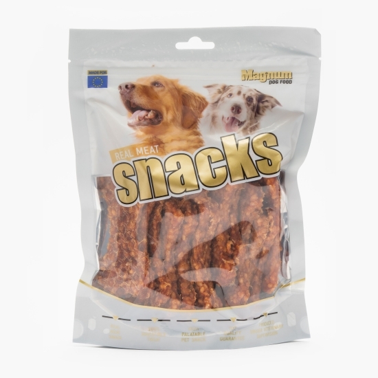 Recompense pentru câini, 250g, formă os, cu miel și orez
