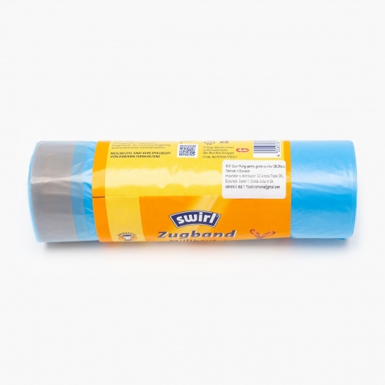 Saci pentru gunoi cu șnur 35l 25 buc