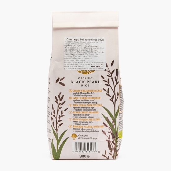 Orez negru bob rotund eco 500g
