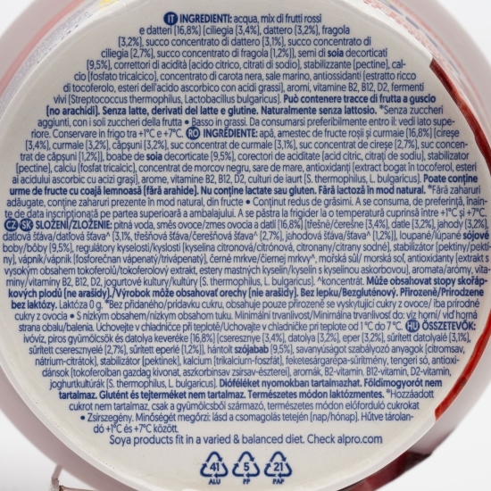  Produs fermentat din soia cu fructe roșii și curmale 135g