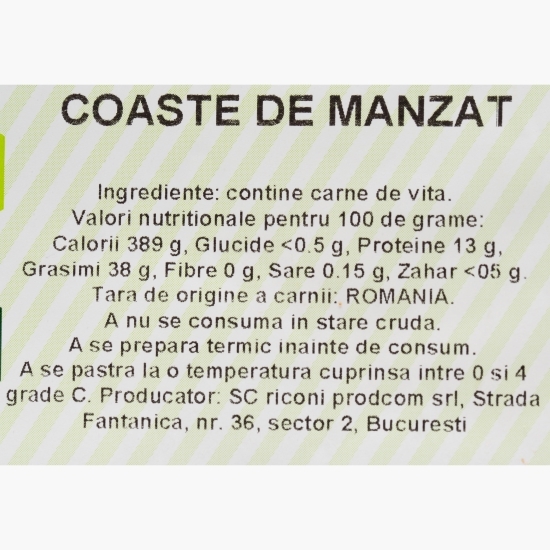 Coaste de mânzat 750g