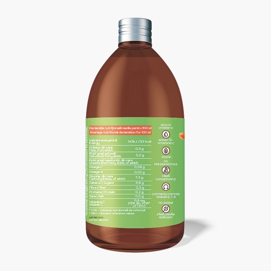 Nectar de cătină și măr eco 250ml