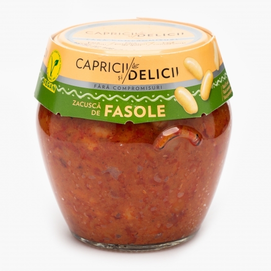 Zacuscă de fasole 550g
