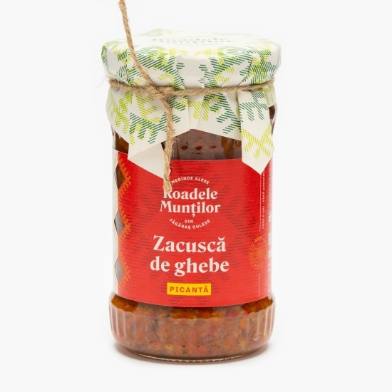 Zacuscă de ghebe picantă 314g