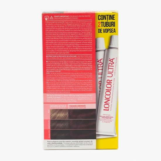 Vopsea permanentă pentru păr Ultra Duo 5 Acaju 200ml