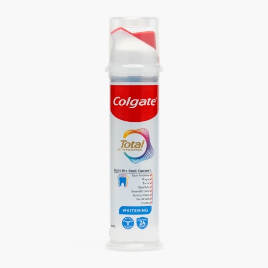 Pastă de dinți pentru protecție completă Total Whitening Pump, 100ml