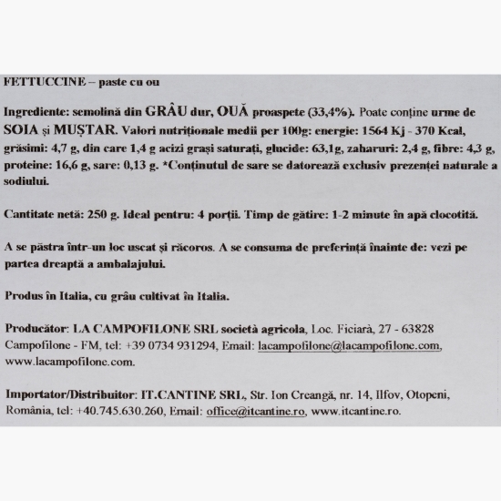 Paste Fettuccine 250g
