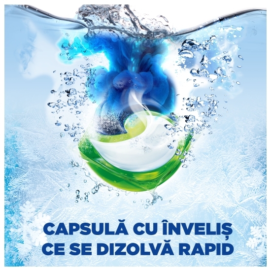 Detergent de rufe capsule All-in-One Pods Color, 14 spălări