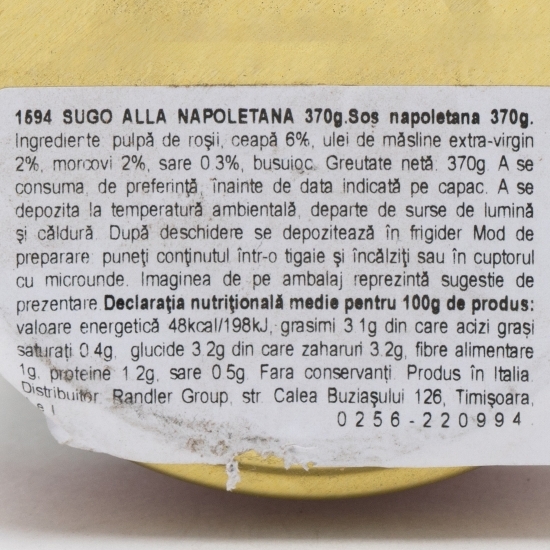 Sos napoletană 370g
